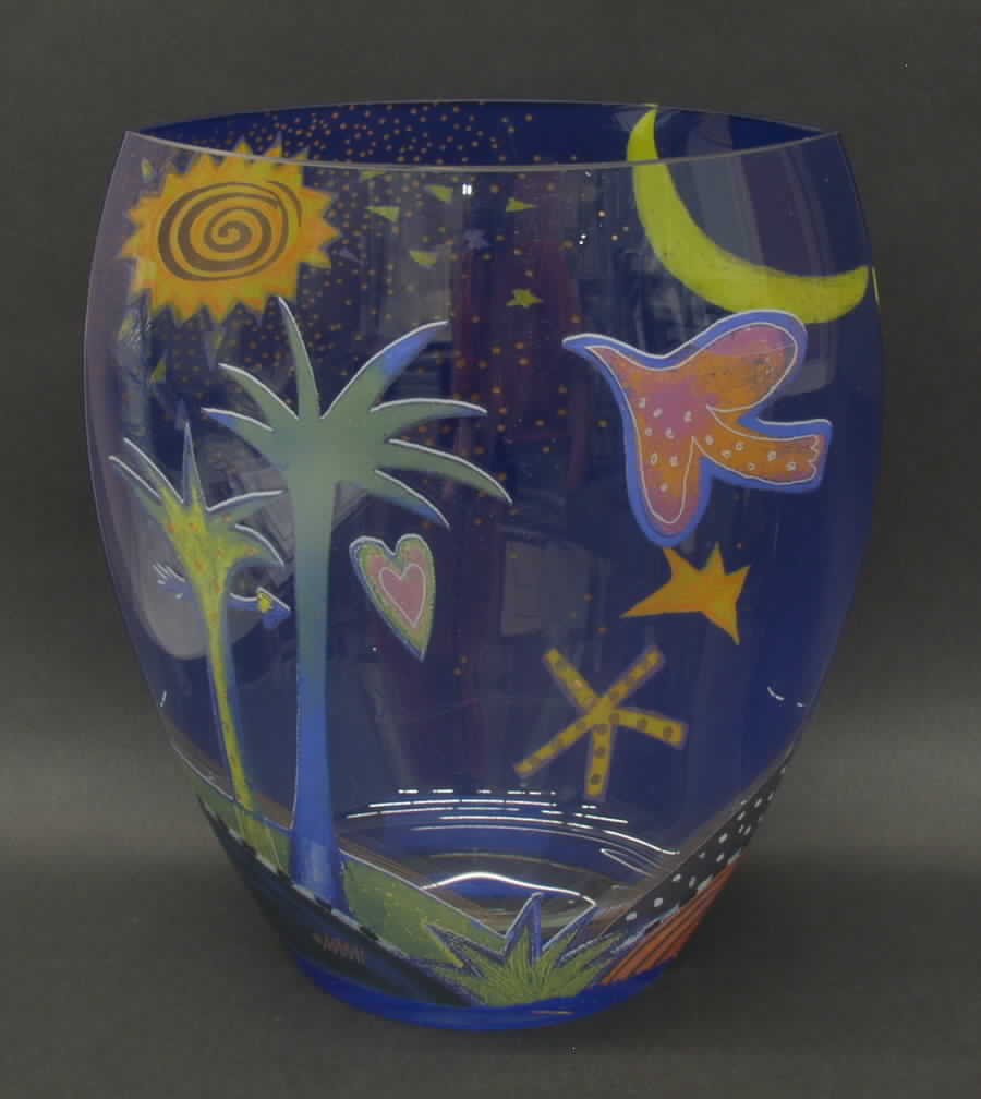 Artis Orbis - Maria Love Bird-Oval Vase - Boxed by Goebel-1