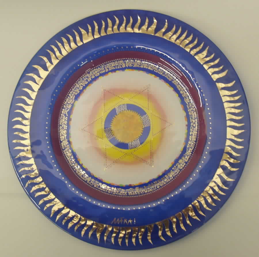 Artis Orbis - Maria Stars-Plate - No Box by Goebel-1