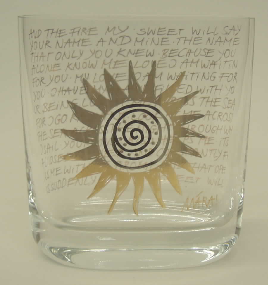 Artis Orbis - Maria Sun-Oval Vase - No Box by Goebel-1