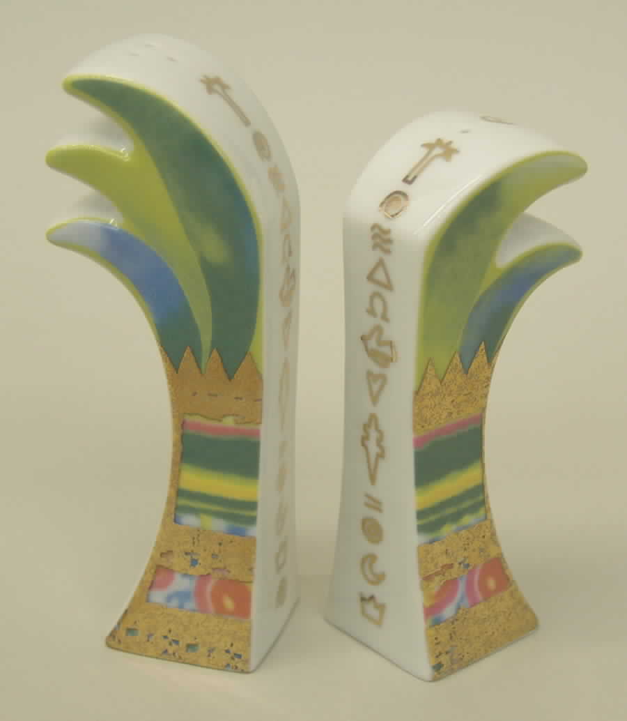 Artis Orbis - Maria Palms-Salt & Pepper Set - No Box by Goebel-1