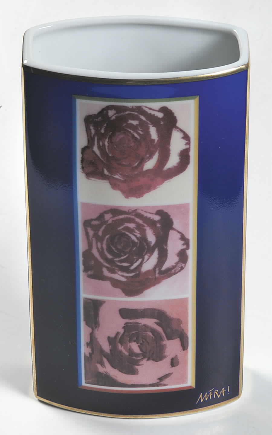 Artis Orbis - Maria 3 Roses-Vase - With Box 53 by Goebel-1
