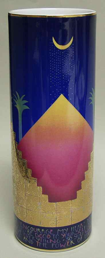 Artis Orbis - Maria Pyramid Vase - Boxed by Goebel-1