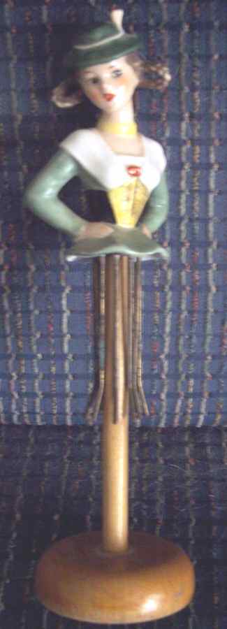 Nasha Figurines Napkin Holder - Boxed by Goebel-1