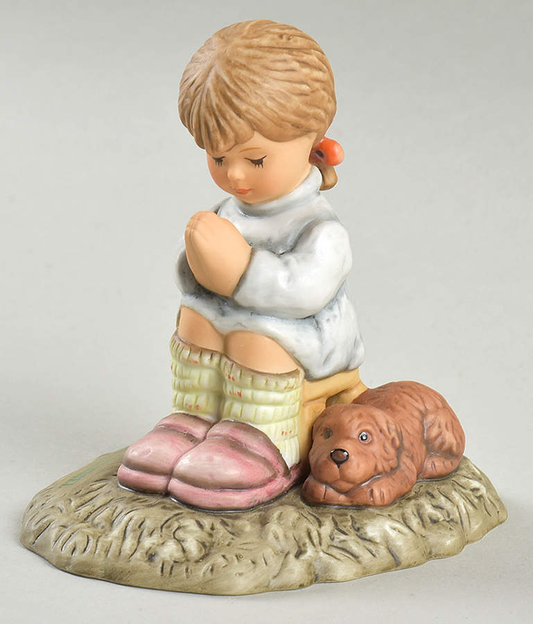 Moments Of Joy-Berta Hummel Silent Prayer - Boxed by Goebel-1
