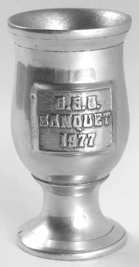 Greater Greensboro Open Giftware Ggo Banquet Pewter Goblet - No Box by Greater Greensboro-1