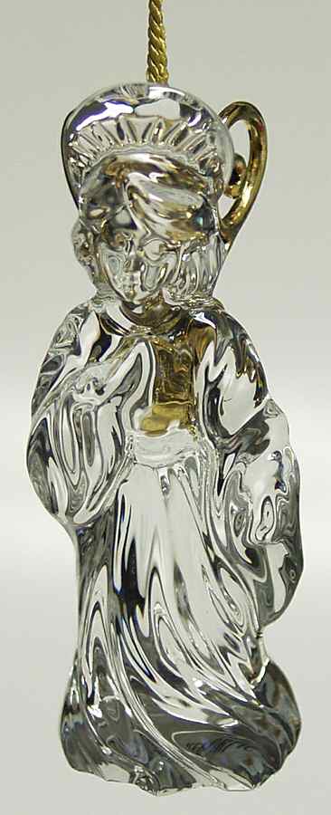 Antique Gold Angel - No Box by Gorham Crystal-1