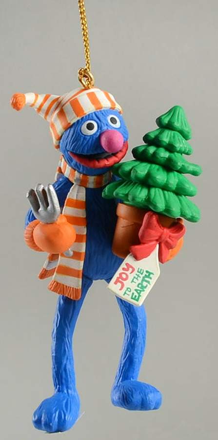 Christmas on Sesame Street Grover - Boxed by Grolier-1