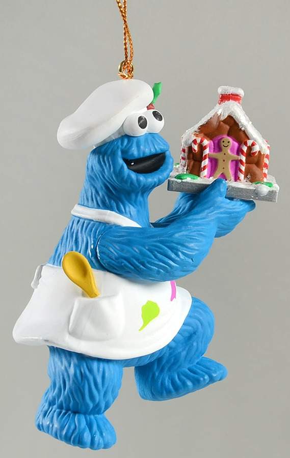 Christmas on Sesame Street Cookie Monster - Boxed by Grolier-1