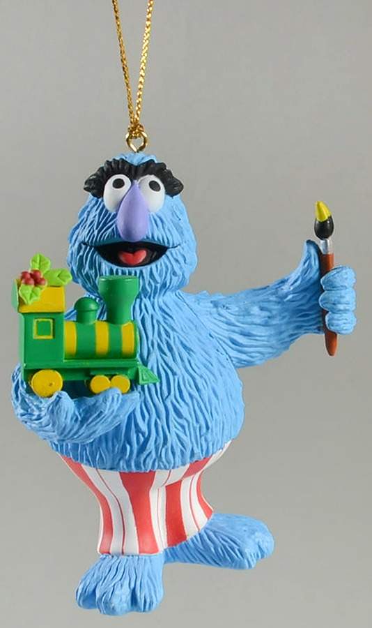 Christmas on Sesame Street Herry Monster - Boxed by Grolier-1