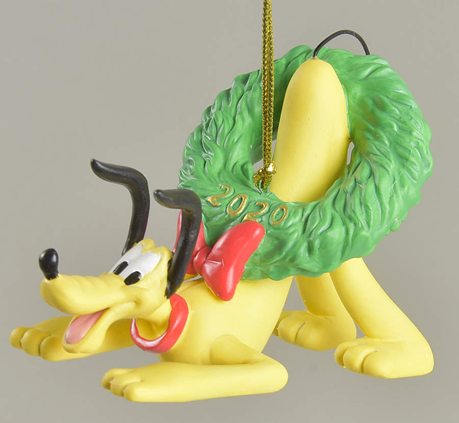 Disney Annual Ornaments Pluto The Christmas Pup - Boxed by Grolier-1