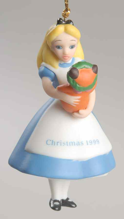 Disney Annual Ornaments Alice In Wonderland - Boxed by Grolier-1