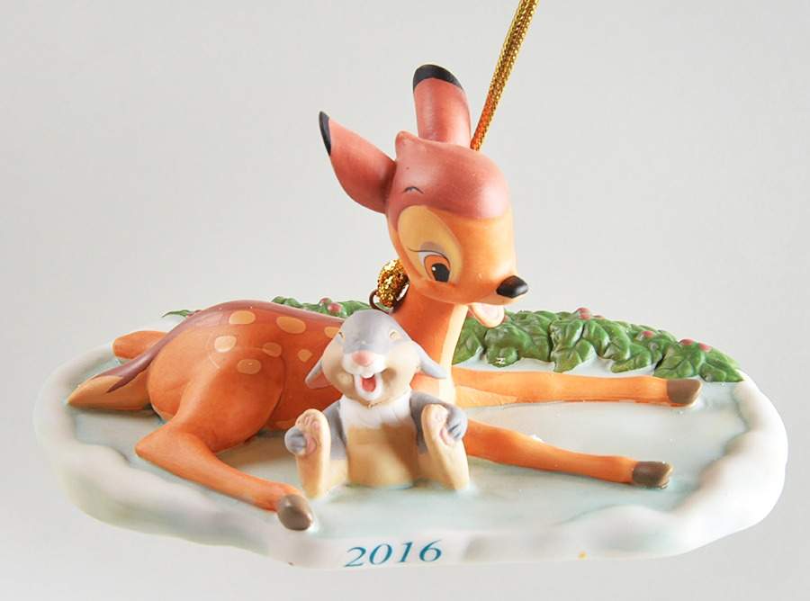 Disney Annual Ornaments Bambi & Thumper - Boxed by Grolier-1