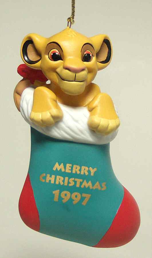 Disney Annual Ornaments Simba - Boxed by Grolier-1