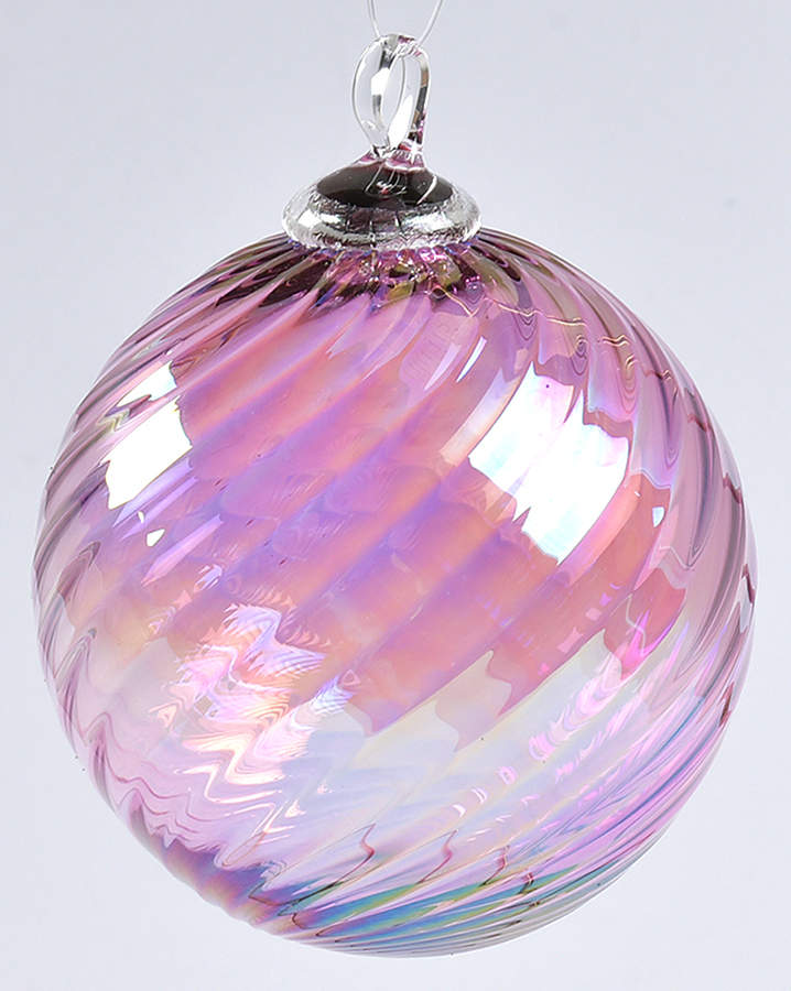 Classic Ball Ornaments Huckleberry Twist - No Box by Glass Eye Studio-1