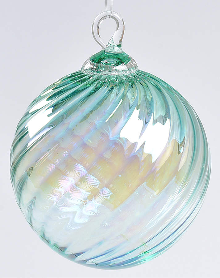 Classic Ball Ornaments Waterfall Twist - No Box by Glass Eye Studio-1