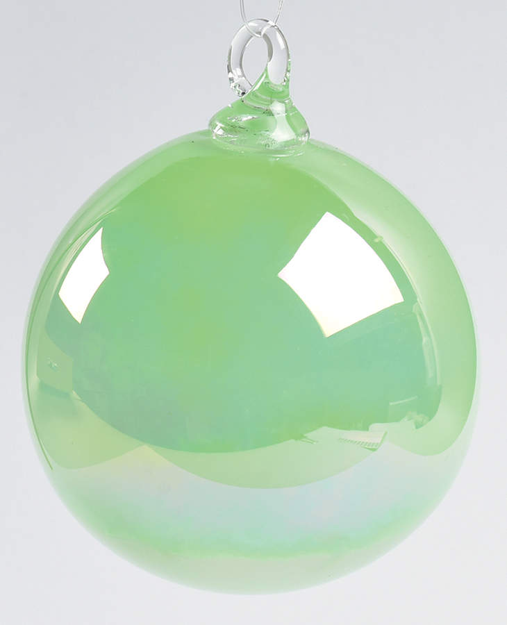 Classic Ball Ornaments Mint Pattie - No Box by Glass Eye Studio-1