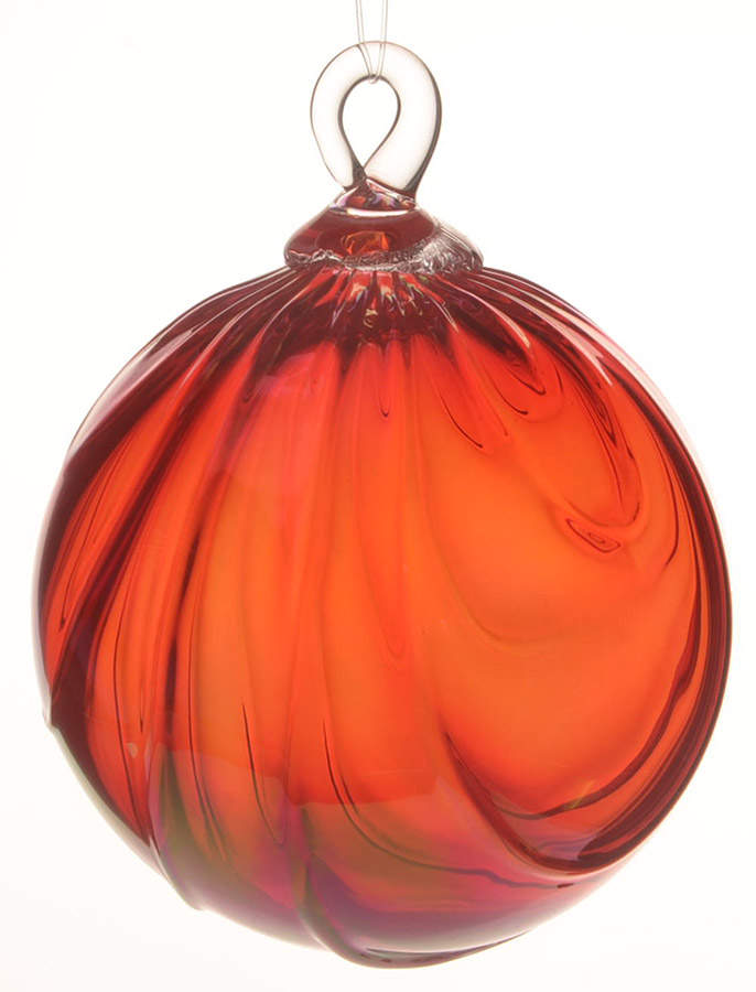 Classic Ball Ornaments Rainier Cherry Drape - No Box by Glass Eye Studio-1