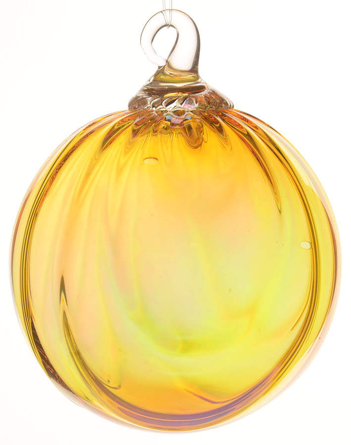 Classic Ball Ornaments Golden Maple Drape - No Box by Glass Eye Studio-1