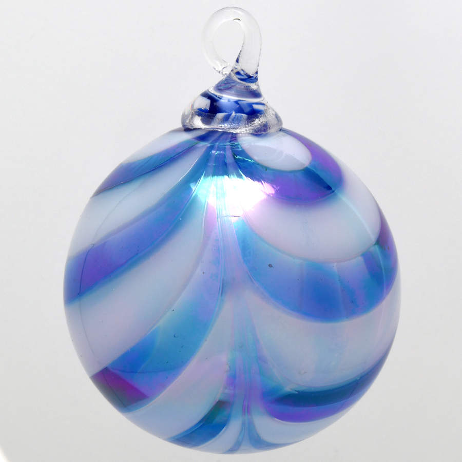 Classic Ball Ornaments Blue Lagoon   - No Box by Glass Eye Studio-1