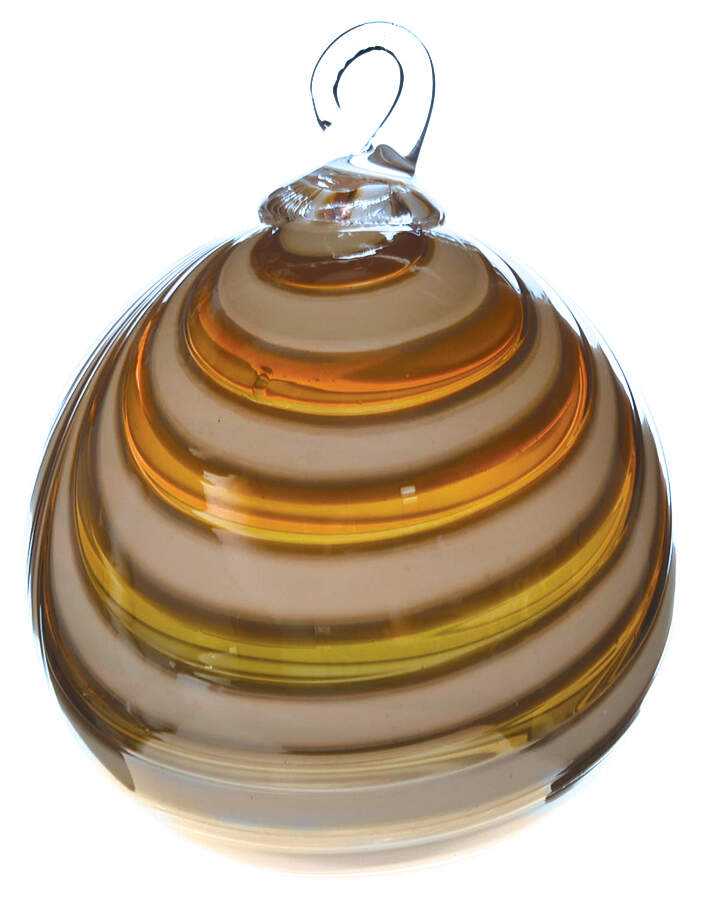 Classic Ball Ornaments Nutmeg - No Box by Glass Eye Studio-1