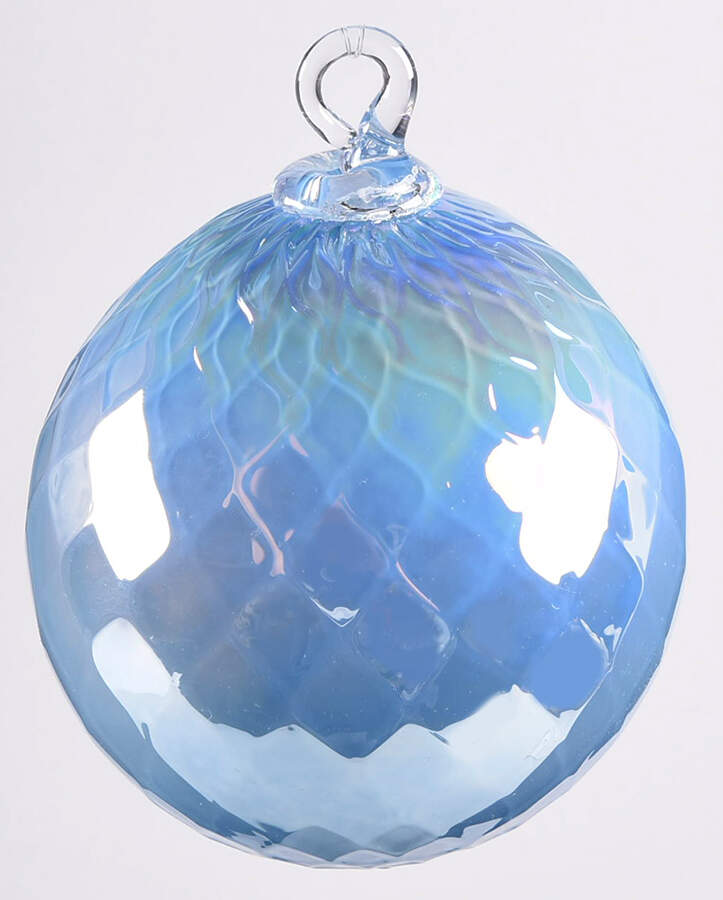 Classic Ball Ornaments Berry Blue Diamond - No Box by Glass Eye Studio-1