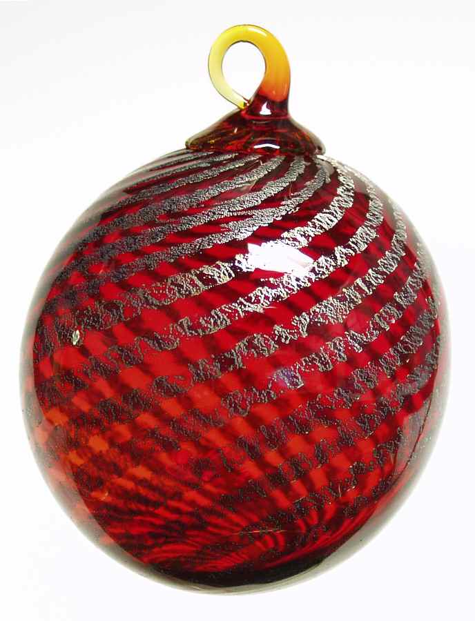 Classic Ball Ornaments Sterling Optic - No Box by Glass Eye Studio-1