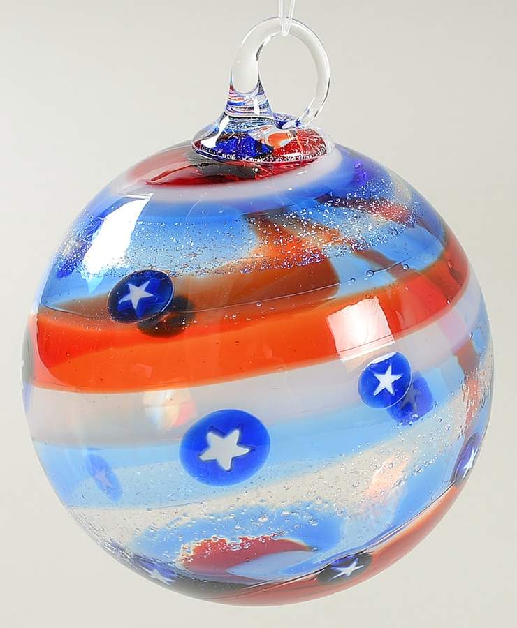 Patriotic Ornaments Yankee Doodle - No Box by Glass Eye Studio-1