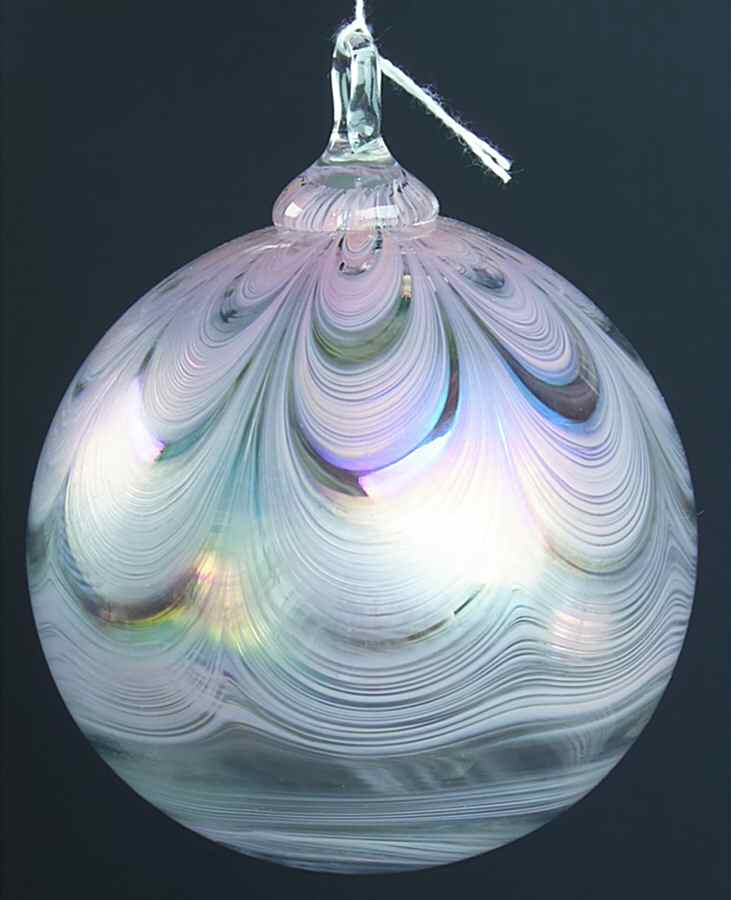 Classic Ball Ornaments Pearl Drape - No Box by Glass Eye Studio-1