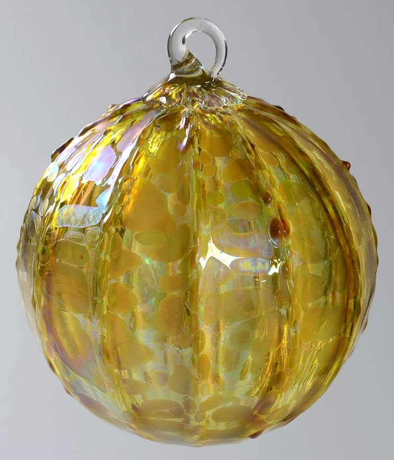 Classic Ball Ornaments Gold Luster - No Box by Glass Eye Studio-1