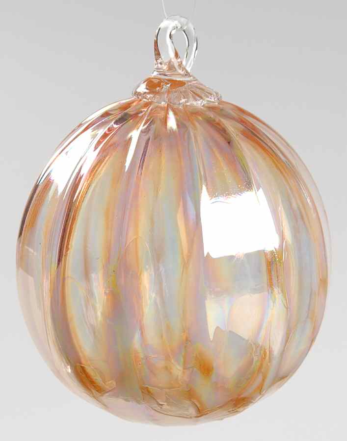 Classic Ball Ornaments Shell Gold - No Box by Glass Eye Studio-1