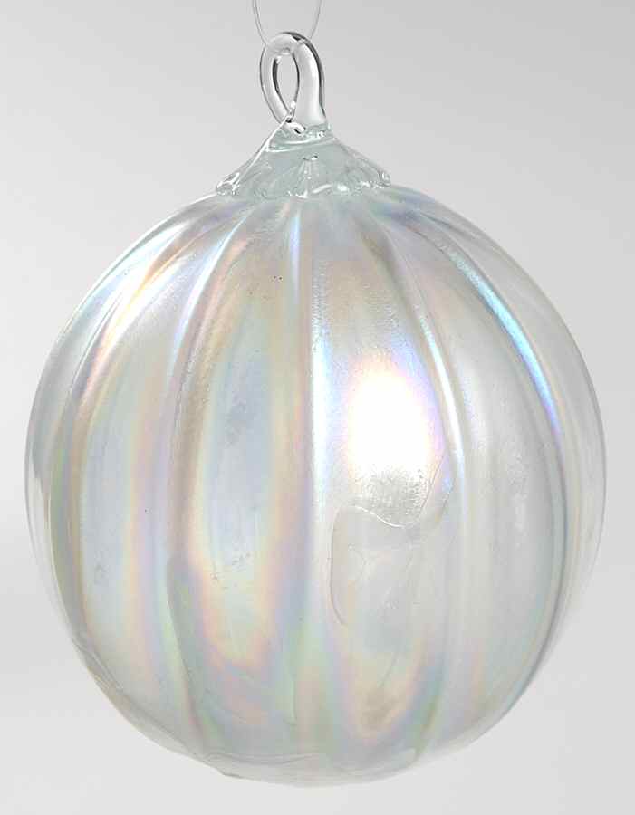 Classic Ball Ornaments Snowball - No Box by Glass Eye Studio-1