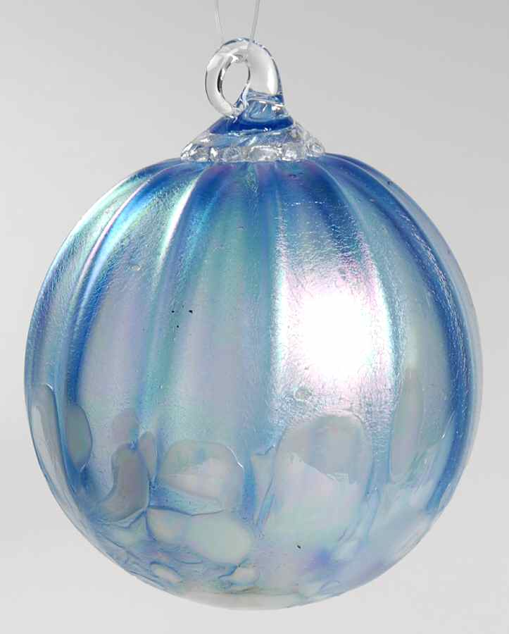 Classic Ball Ornaments Sky Blue - No Box by Glass Eye Studio-1