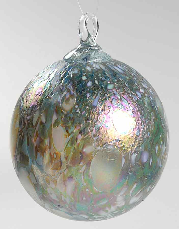 Classic Ball Ornaments Abalone - No Box by Glass Eye Studio-1