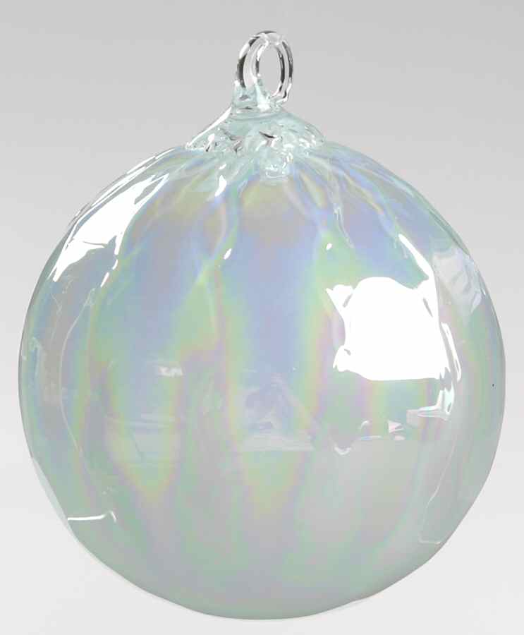Classic Ball Ornaments Celadon Pearl - No Box by Glass Eye Studio-1