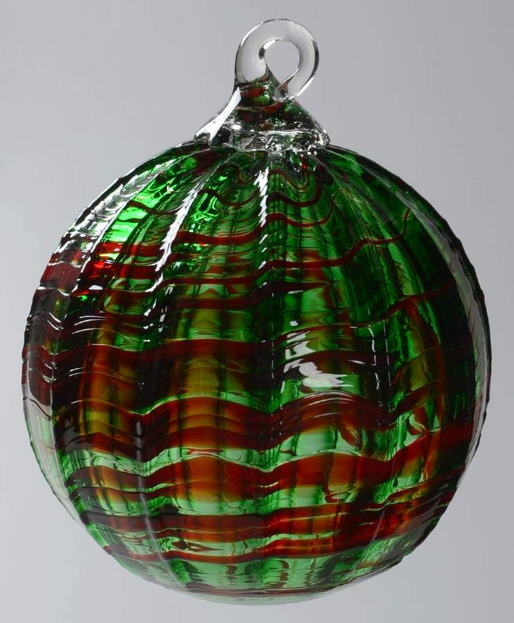 Classic Ball Ornaments Watermelon - No Box by Glass Eye Studio-1
