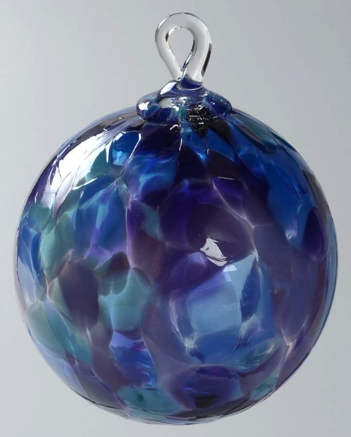 Classic Ball Ornaments Violet Chip - No Box by Glass Eye Studio-1