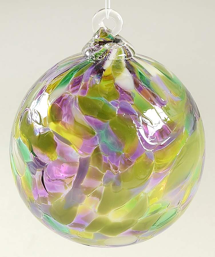 Classic Ball Ornaments Water Lily - No Box by Glass Eye Studio-1