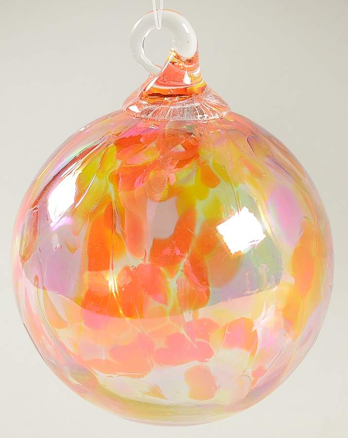 Classic Ball Ornaments Sunset Beauty Orchid - No Box by Glass Eye Studio-1
