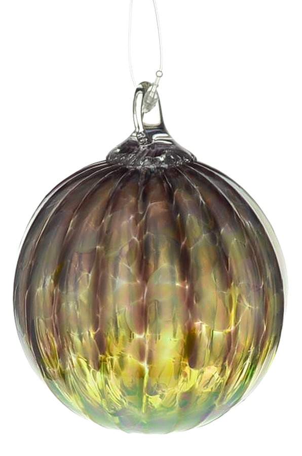 Classic Ball Ornaments Viola - No Box by Glass Eye Studio-1