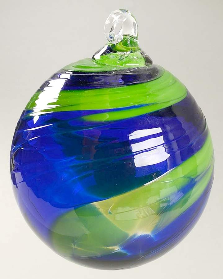 Classic Ball Ornaments Pacific Blue - No Box by Glass Eye Studio-1
