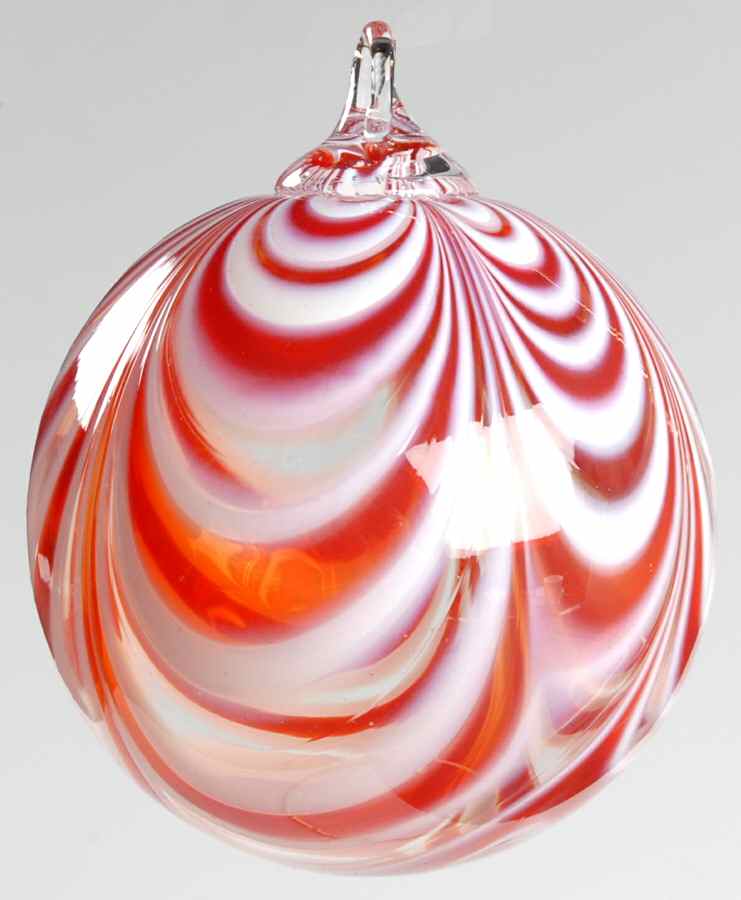 Annual Limited Edition Ornament Poinsettia - Boxed by Glass Eye Studio-1