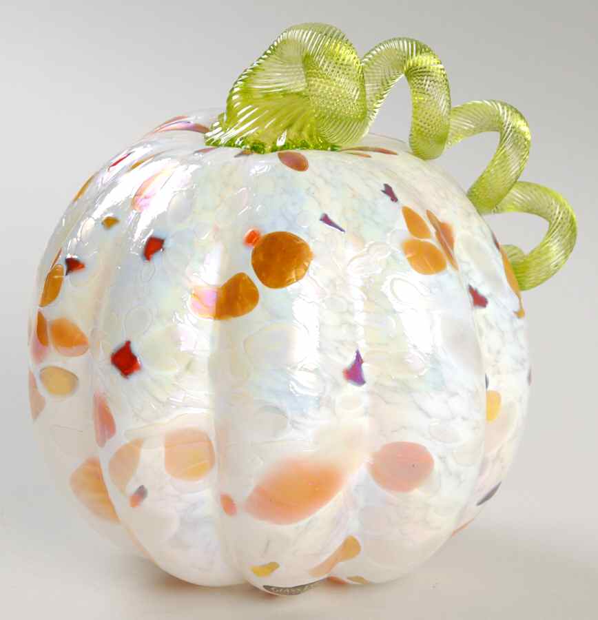 Perfect Pumpkins Harvest White Medium - Boxed by Glass Eye Studio-1