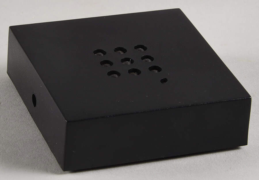 Celestial Series Sq Plastic Base-Colored Lights - Lighted Square Display by Glass Eye Studio-1