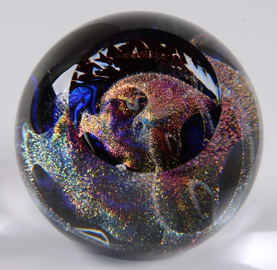 Celestial Series Whirlpool Galaxy-Glow In Dark - Boxed by Glass Eye Studio-1
