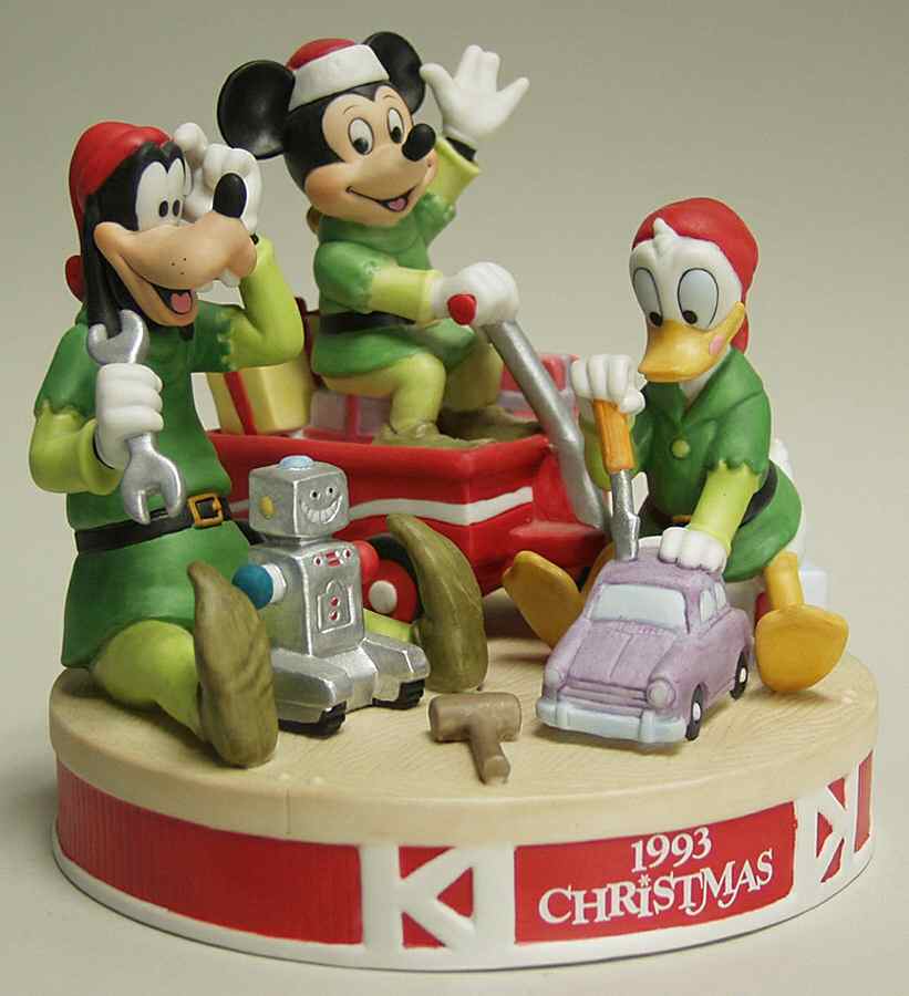 Disney Christmas Figurine Santa's Workshop - No Box by Grolier-1