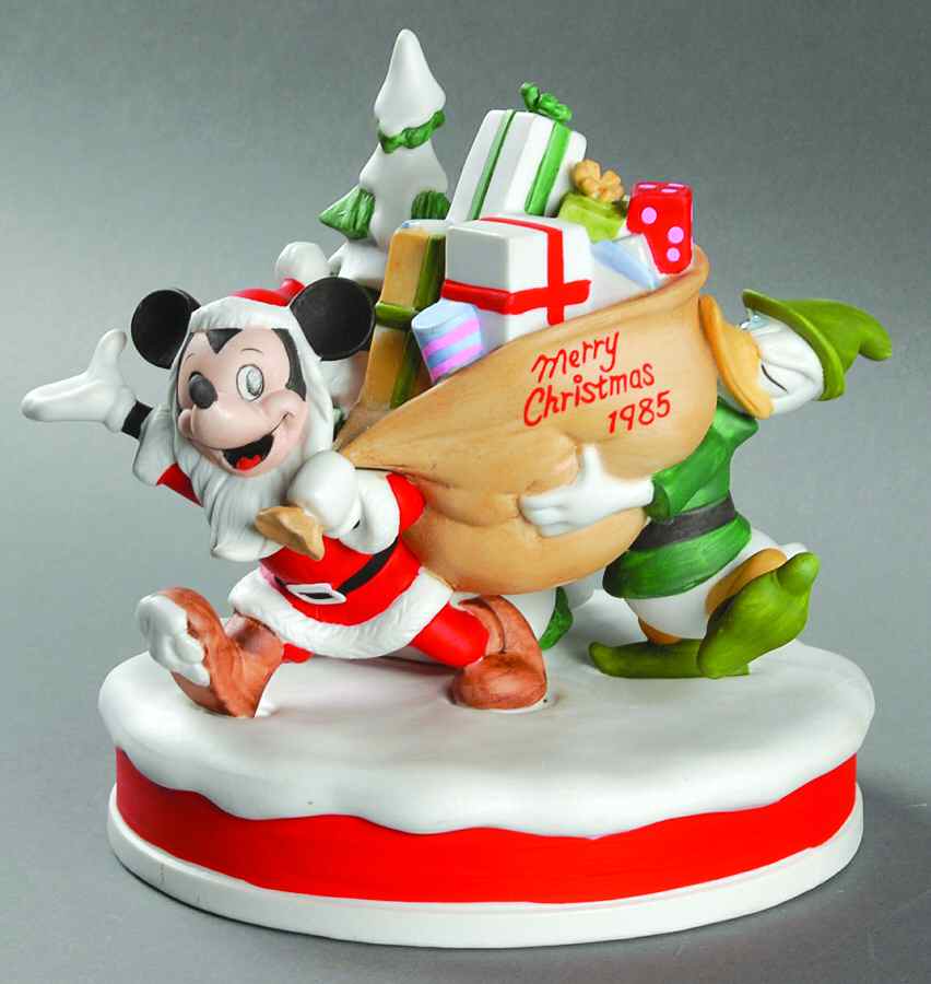Disney Christmas Figurine Santa's Helpers - No Box by Grolier-1