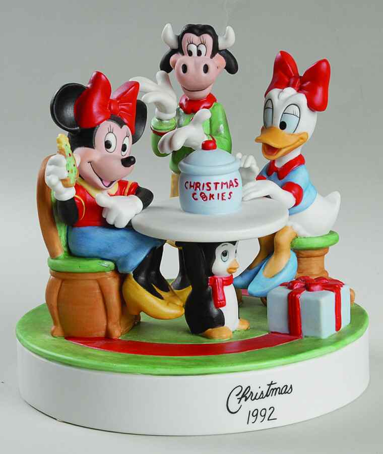 Disney Christmas Figurine Christmas Cookies - No Box by Grolier-1