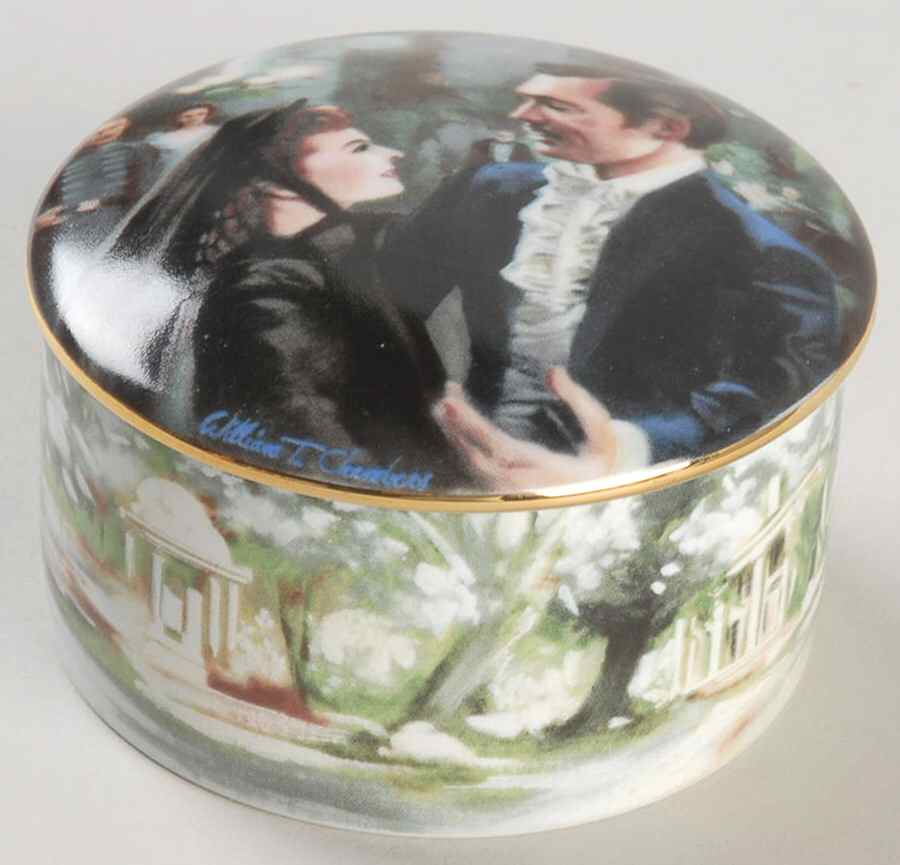 Gone with the Wind Music Box Charity Bazaar - No Box by WS George-1