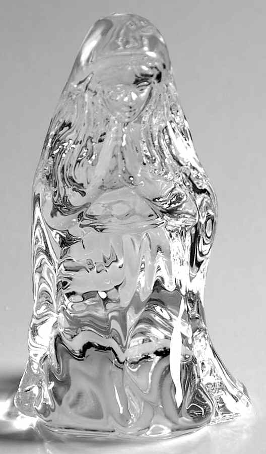 Crystal Nativity #2 Mary - No Box by Gorham Crystal-1