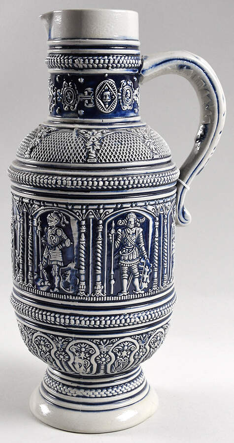 Gerz Steins Medieval Knights Pitcher - No Box by Gerz-1